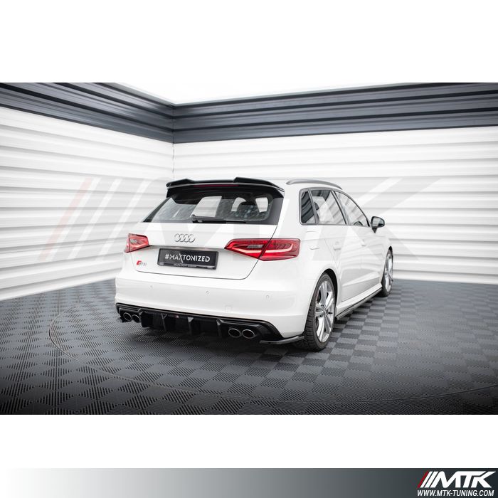 Lames latérales arrière Maxton Audi S3 8V Sportback Phase 1 2013-2016